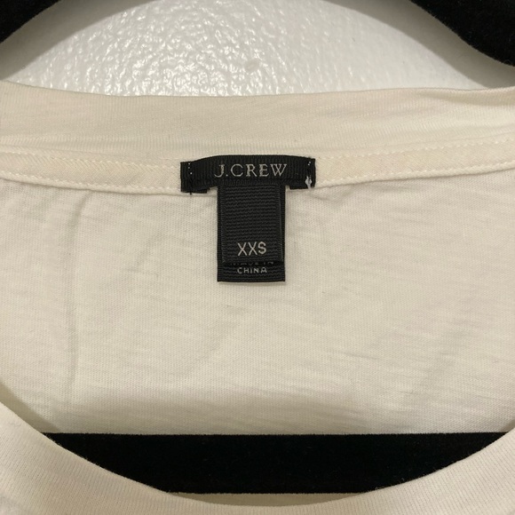 J Crew Jeweled Appliqué T-Shirt - Picture 2 of 4